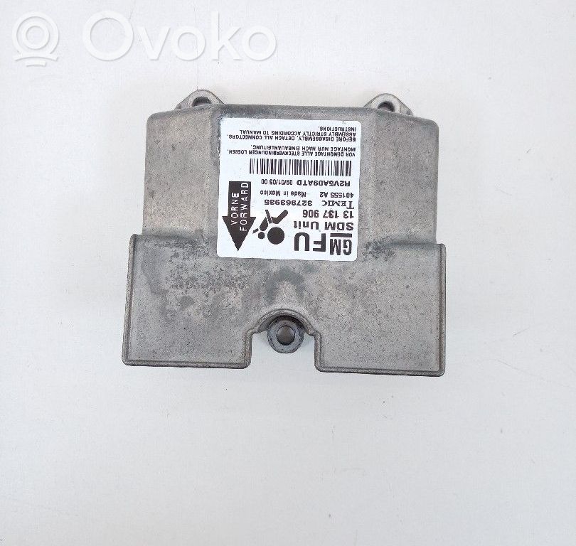 Airbag control unit/module   13137906,327963935,401555A2