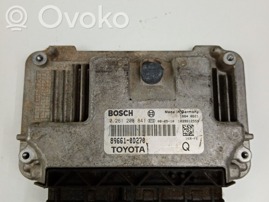 Engine control unit/module   0261208841,896610D270,BOSCH