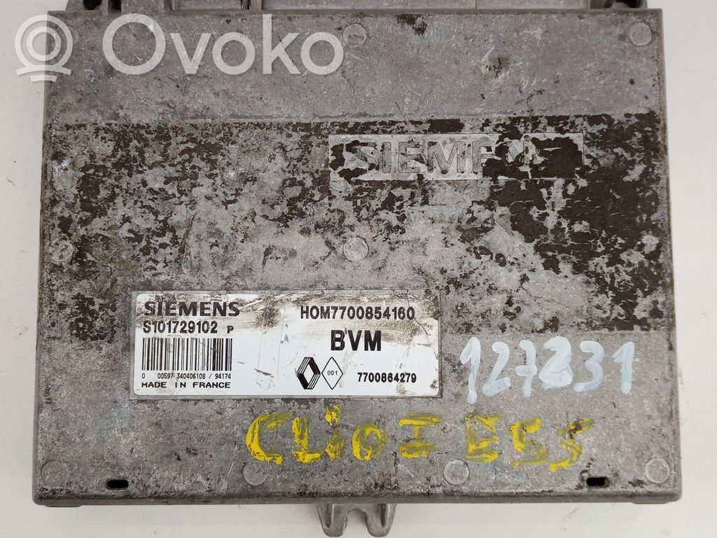 Renault Clio I Engine control unit/module 