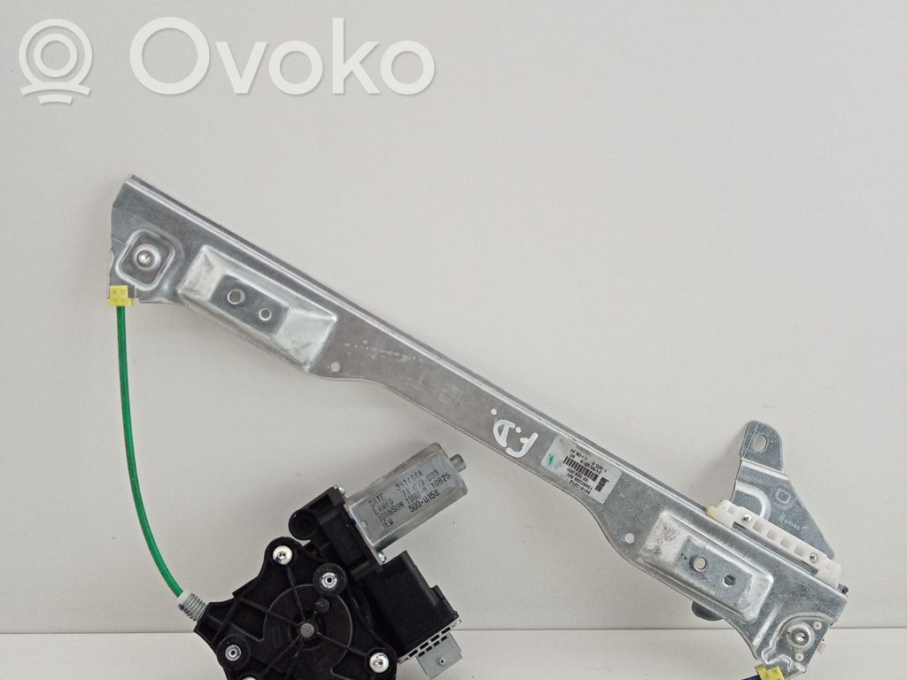Opel Corsa E Mechanizm podnoszenia szyby przedniej bez silnika 