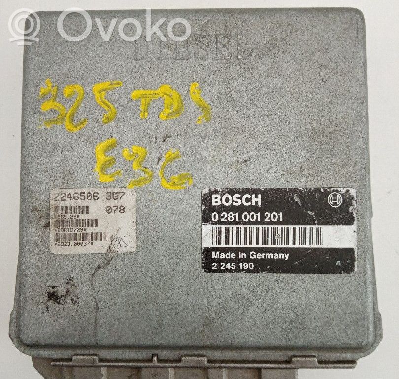 BMW 3 E36 Engine control unit/module 