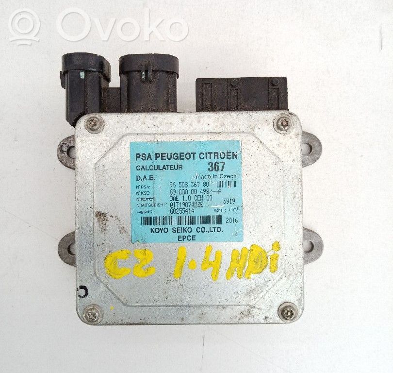 Steering rack control module   9650836780,6900000498A,G025541A,Q1T19074MZE