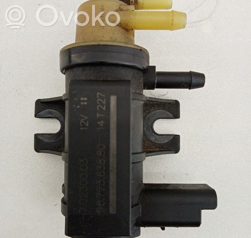 Peugeot 308 Zawór podciśnienia / Elektrozawór turbiny 