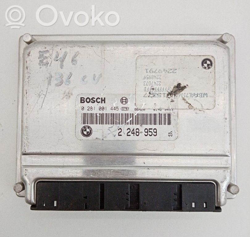 Dzinēja vadības bloks   0281001445,2248959,BOSCH