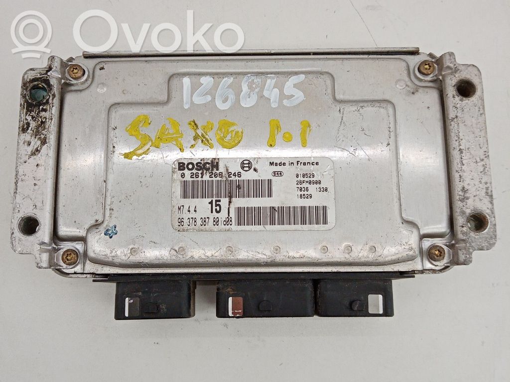 Citroen Saxo Engine control unit/module 