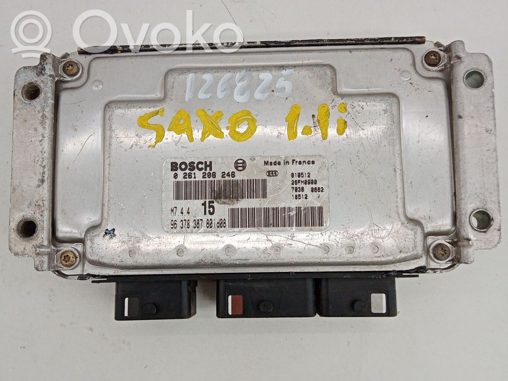 Citroen Saxo Engine control unit/module 