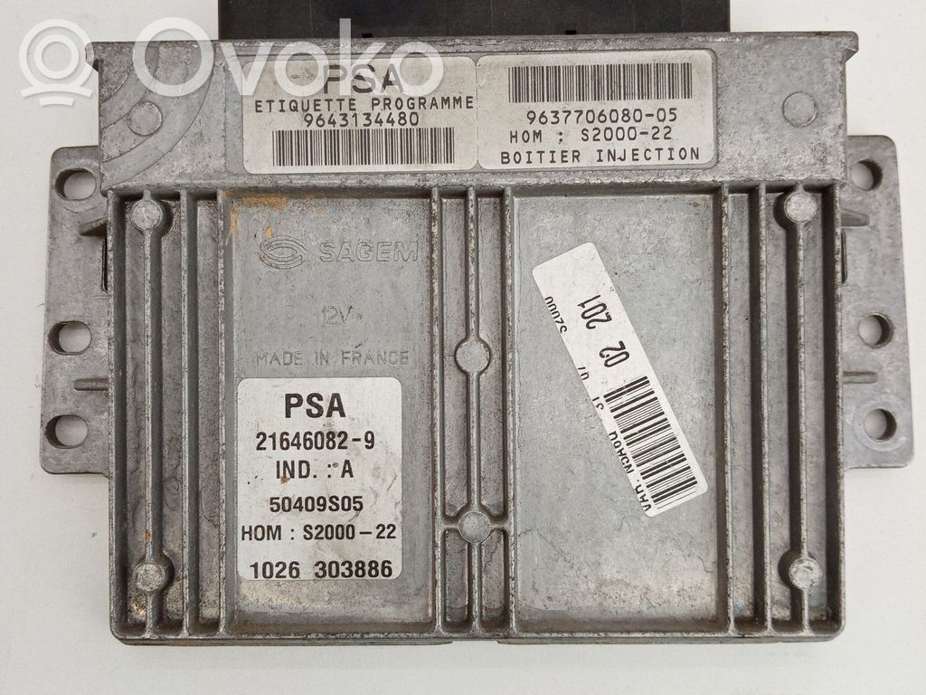 Peugeot 306 Engine control unit/module 