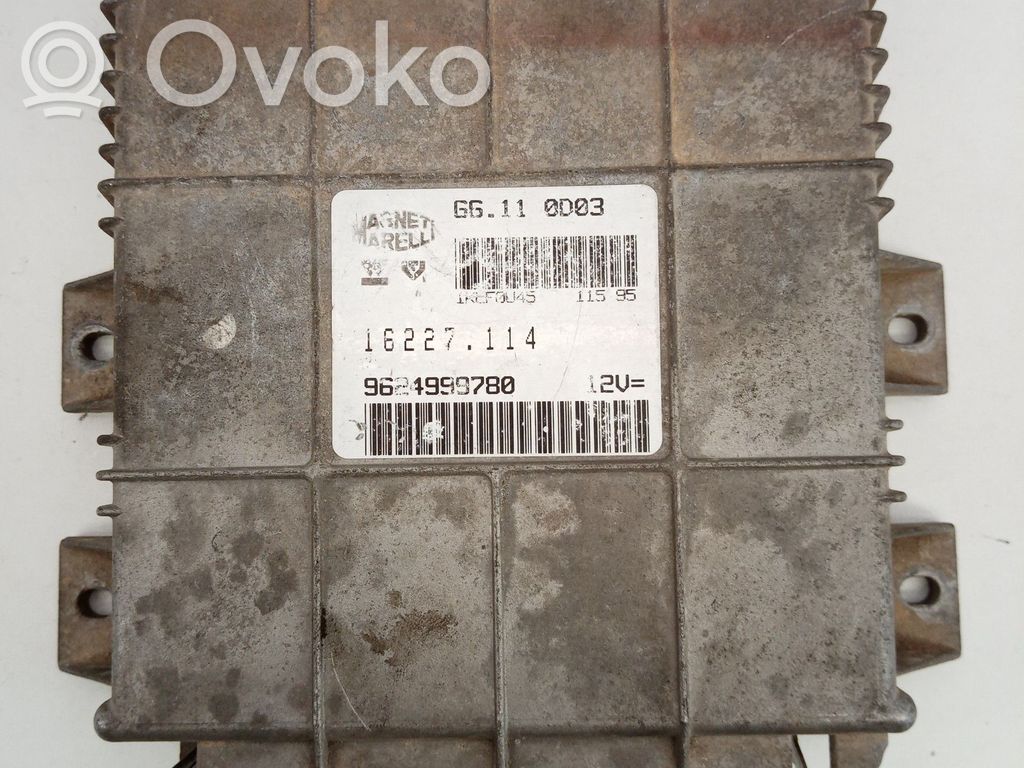 Engine control unit/module   MARELLI,0D03,16227114,9624999780,G611