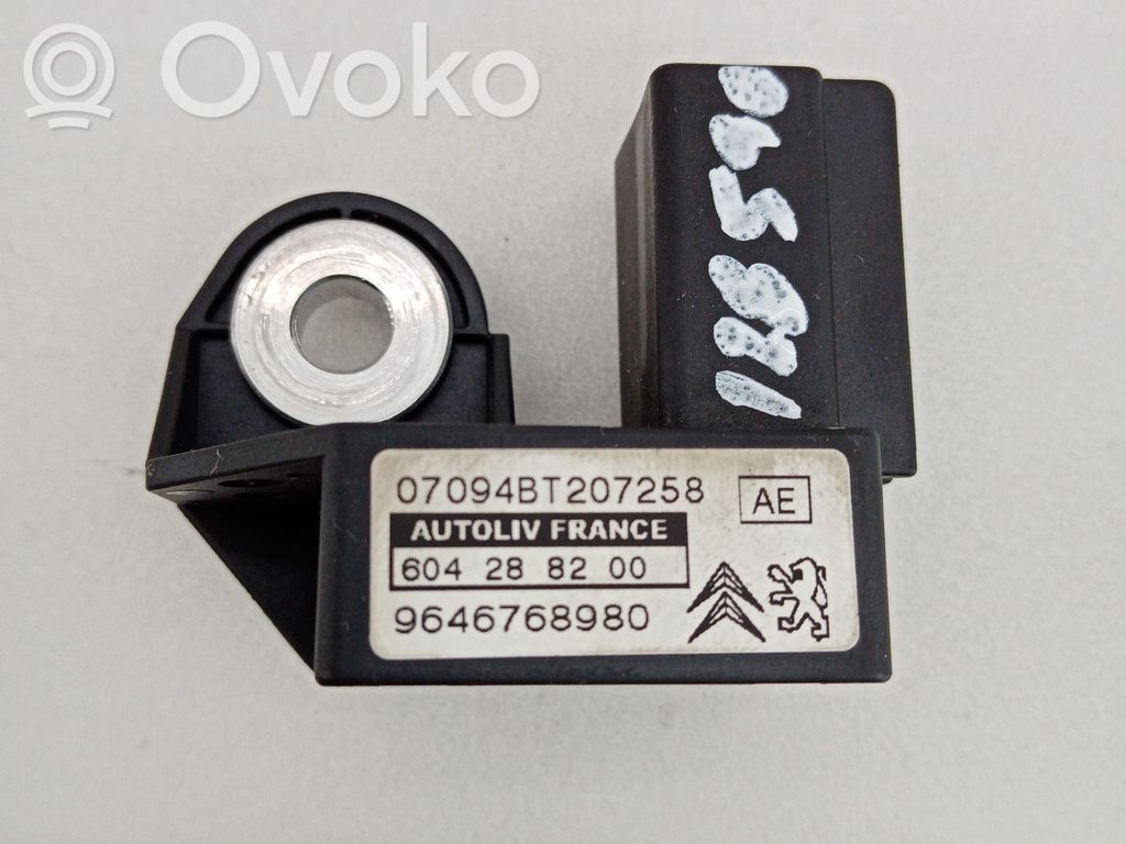 Sensor impacto/accidente para activar Airbag   07094BT207258,604288200,9646768980