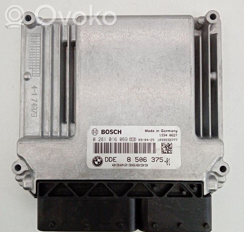 BMW 3 E90 E91 Unitate/modul de control motor 