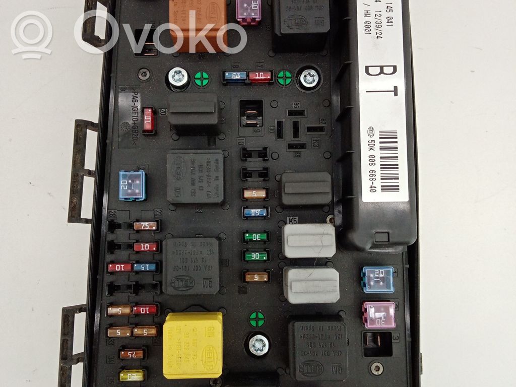 Opel Astra H SAM control unit 