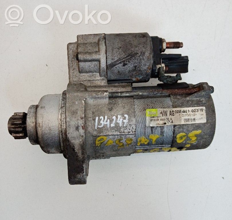 Стартер   02M911023N,D7GS10,VALEO