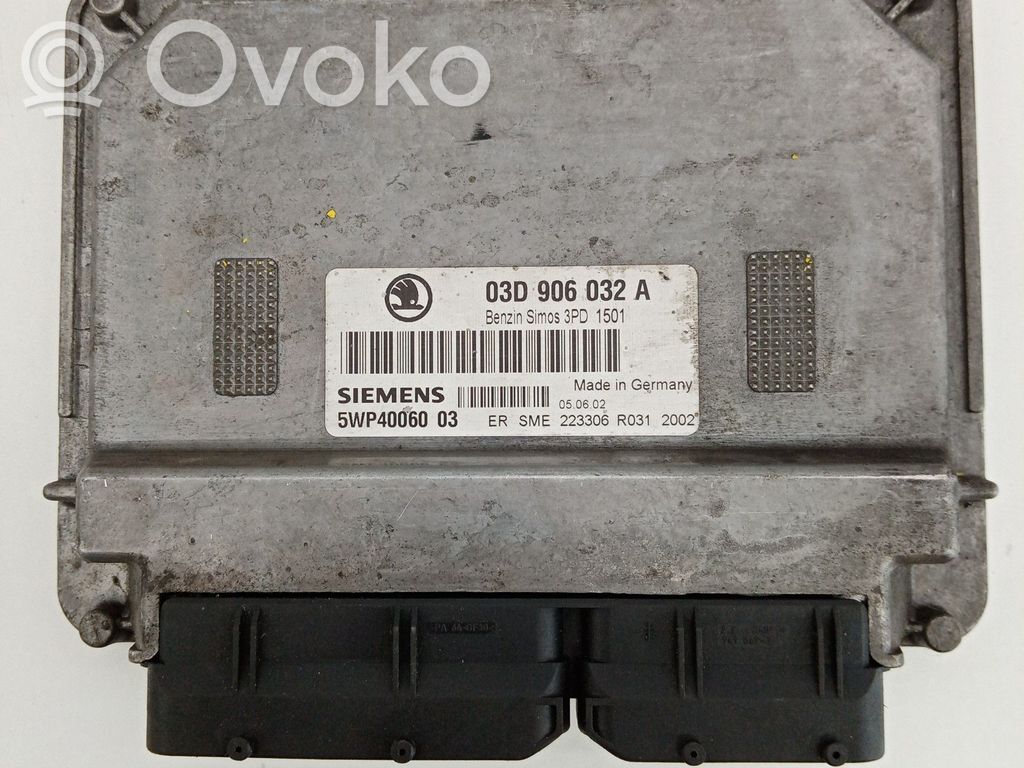 Skoda Fabia Mk1 (6Y) Engine control unit/module 