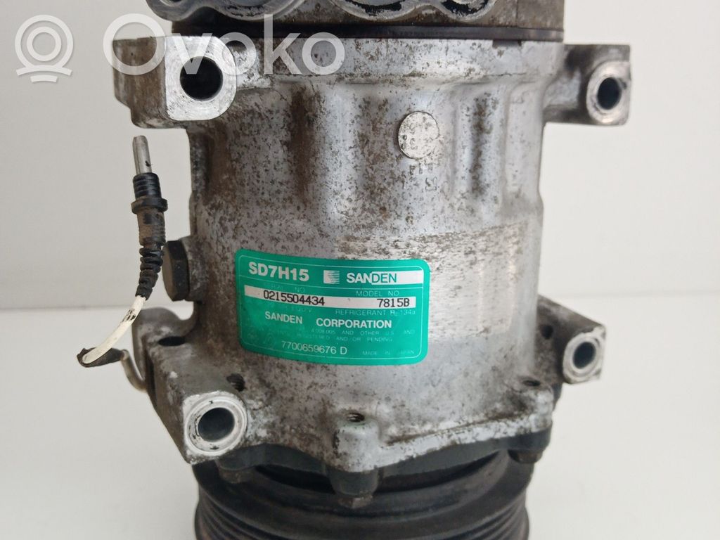 Air conditioning (A/C) compressor (pump)   7700659676D,7815B,SD7H15