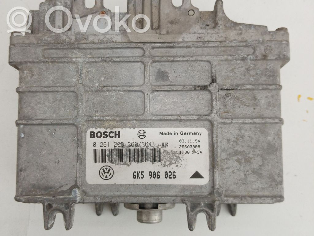 Engine control unit/module   6K5,026,0261203360,361,906,BOSCH
