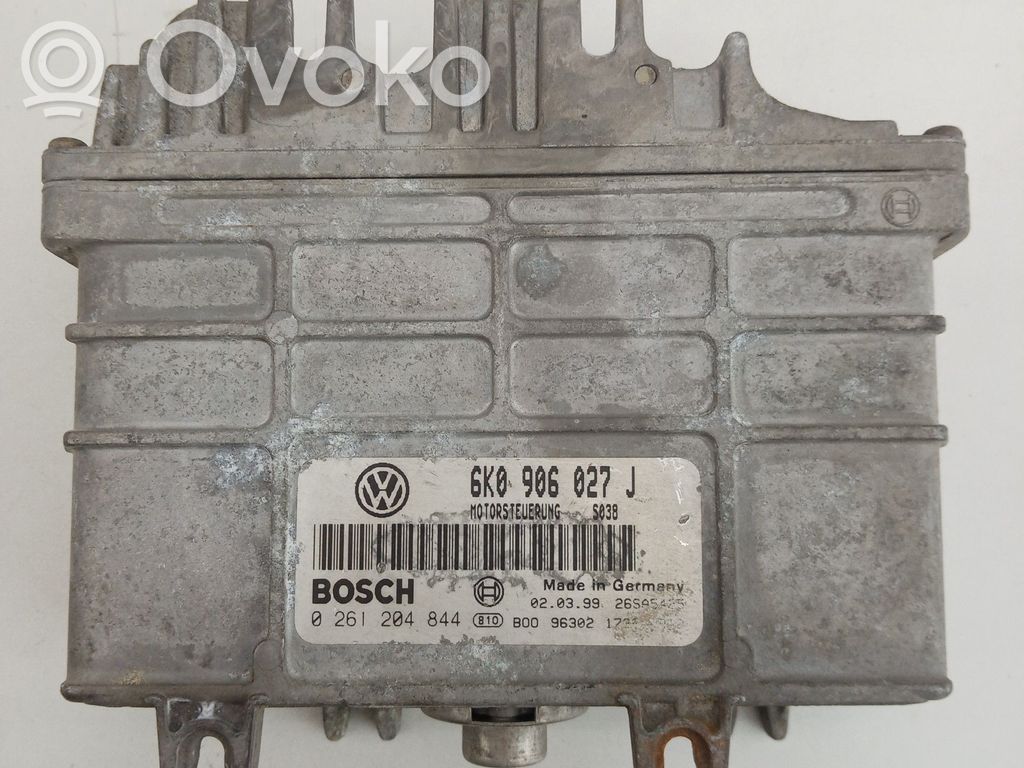 Engine control unit/module   6K0,0261204844,027,906,BOSCH