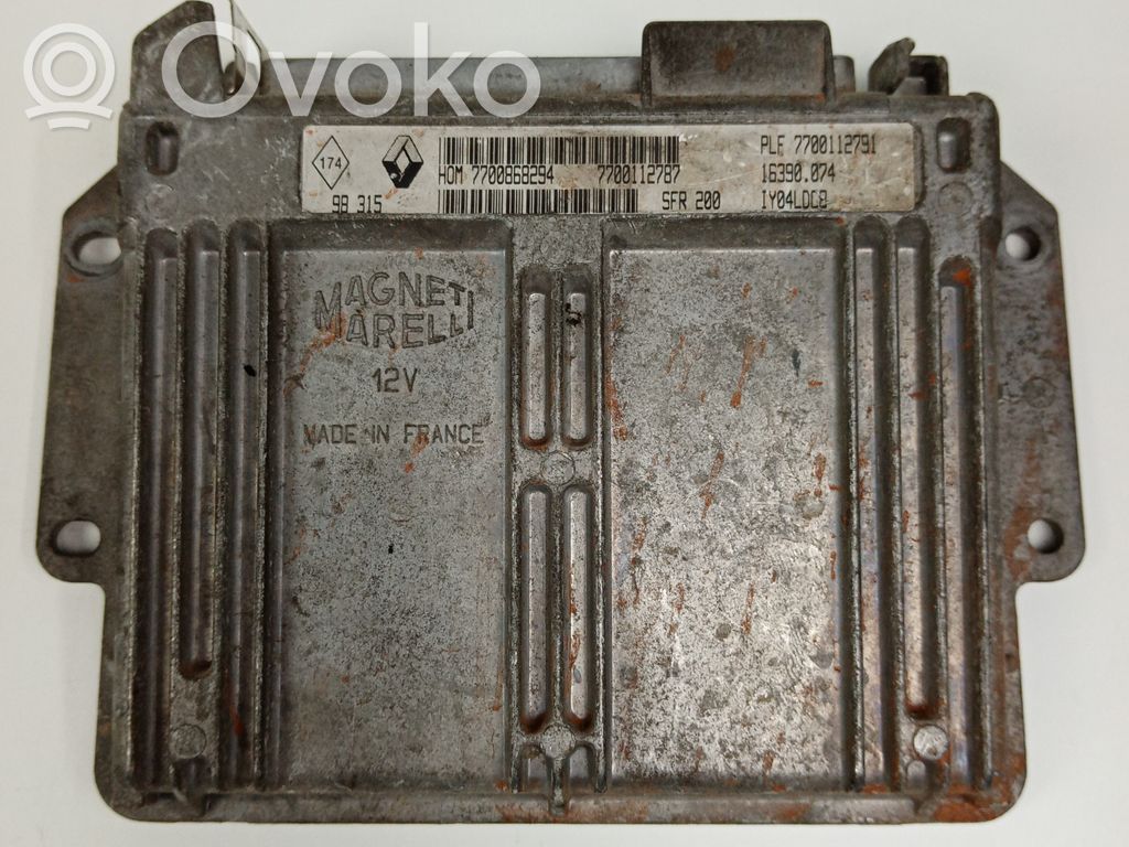 Renault Clio II Engine control unit/module 