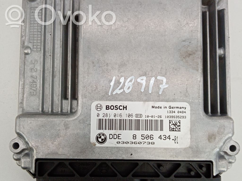 Variklio valdymo blokas   0281016106,030360738BOSCH,DDE850643401