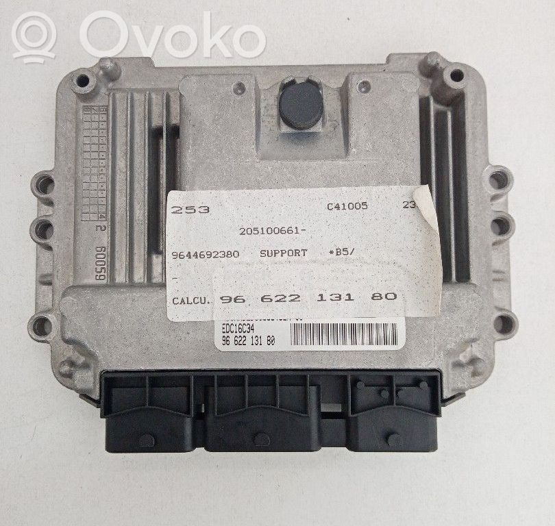 Engine control unit/module   9662213180,205100661,9644692380,EDC16C34