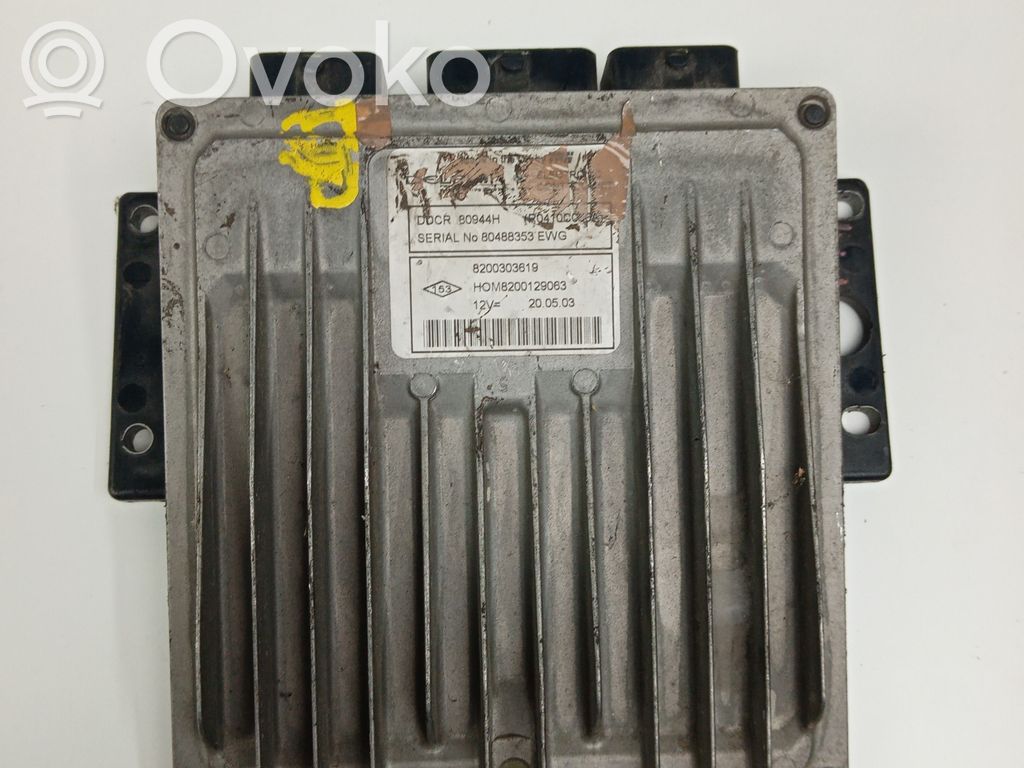 Engine control unit/module   8200303619,DDCR80944H,DELPHI,HOM8200129063