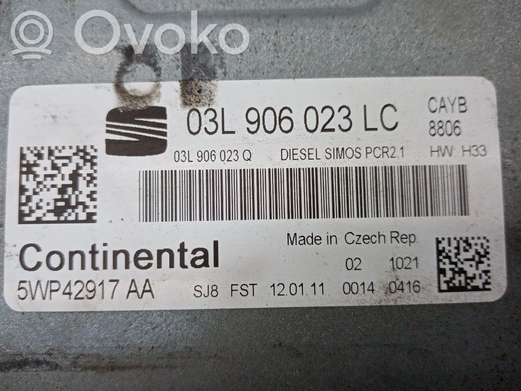 Seat Ibiza IV (6J,6P) Sterownik / Moduł ECU 