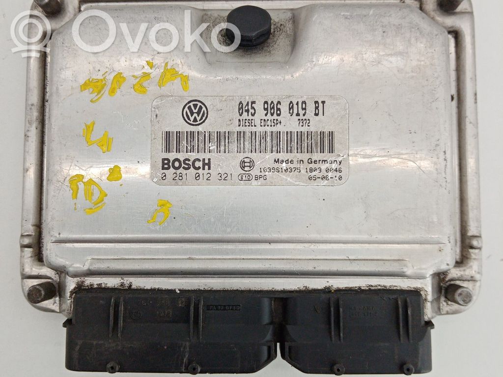 Engine control unit/module   045906019BT,0281012321