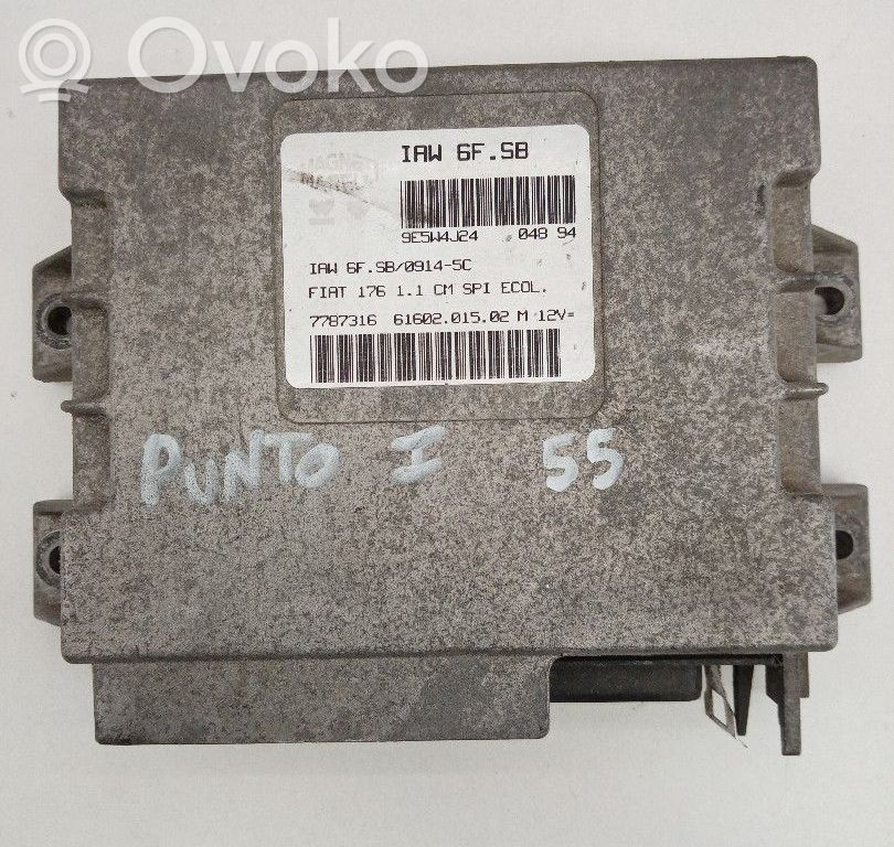 Fiat Punto (176) Engine control unit/module 