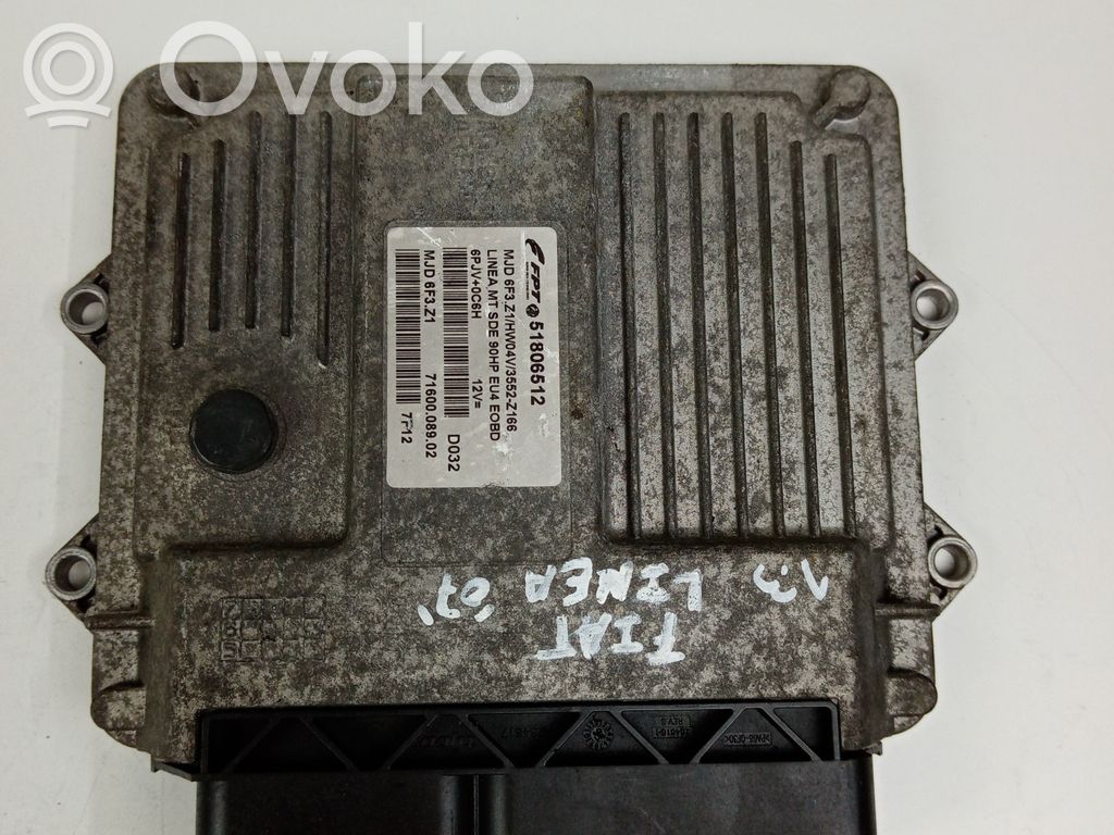 Fiat Linea Engine control unit/module 