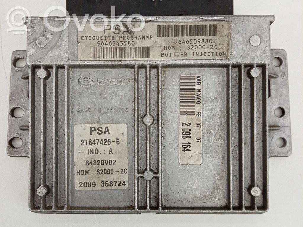 Citroen Xsara Engine control unit/module 