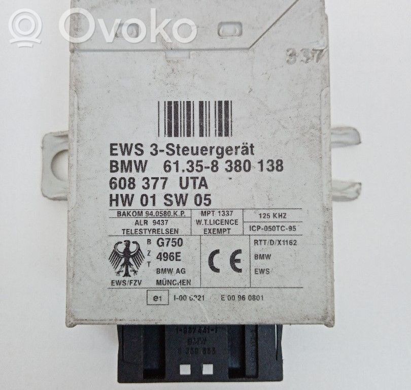 Other control units/modules   61358380138,608377UTA,61358380138