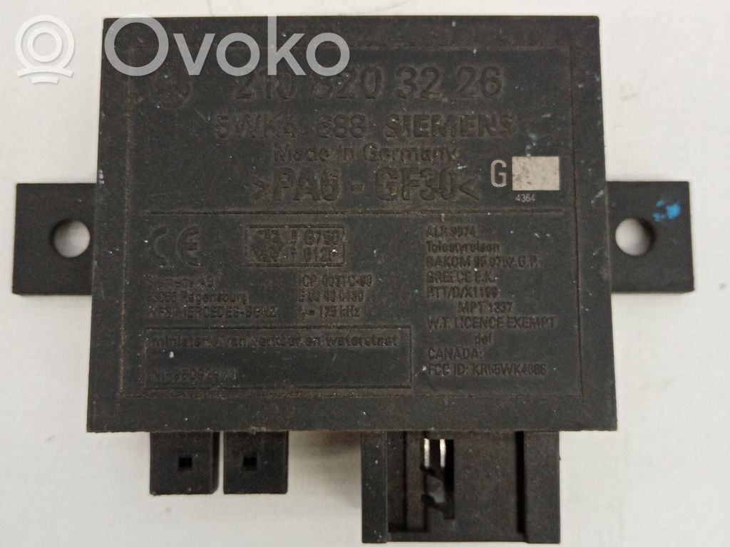 Autres unités de commande / modules   2108203226,5WK4688SIEMENS