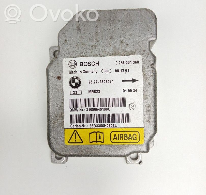 BMW 3 E46 Airbag control unit/module 