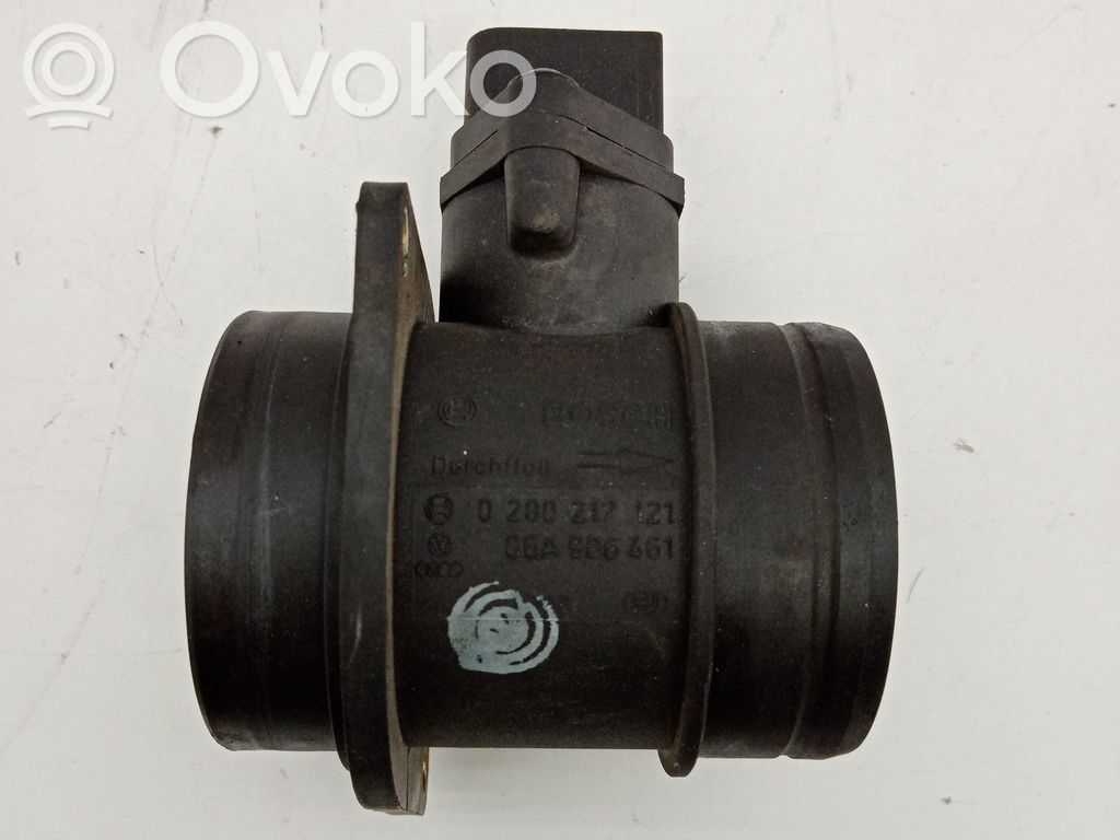 Ilmamassan virtausanturi   0280217121,06A906461,BOSCH