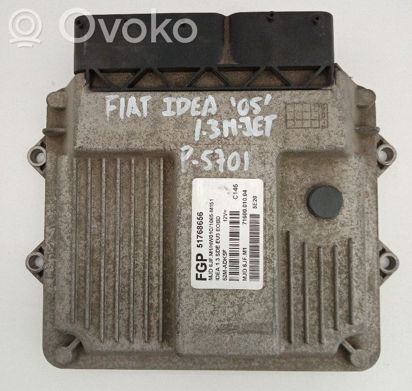 Fiat Idea Engine control unit/module 