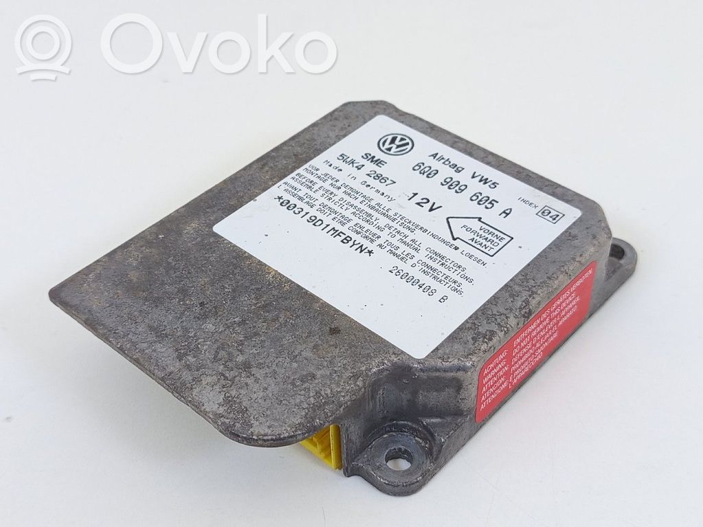 Module de contrôle airbag   6Q0909605A,5WK42867