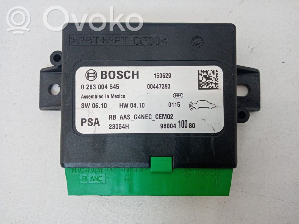 Sonstige Steuergeräte / Module   9800410080,0263004545