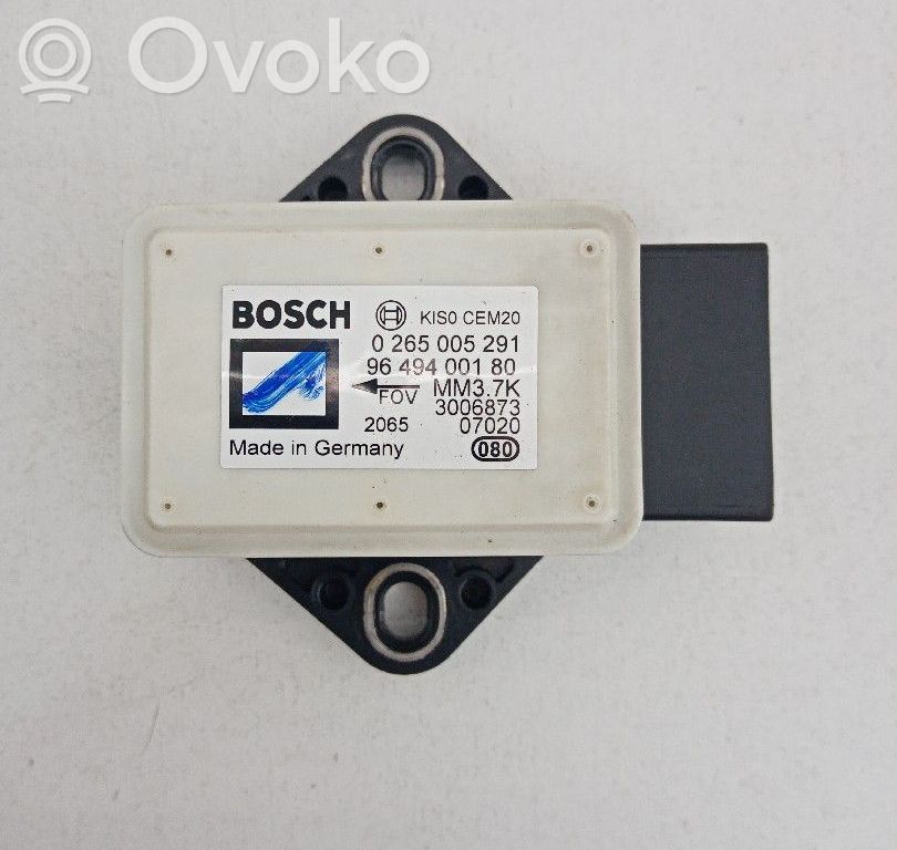 Muut ohjainlaitteet/moduulit   0265005291,9649400180,BOSCH