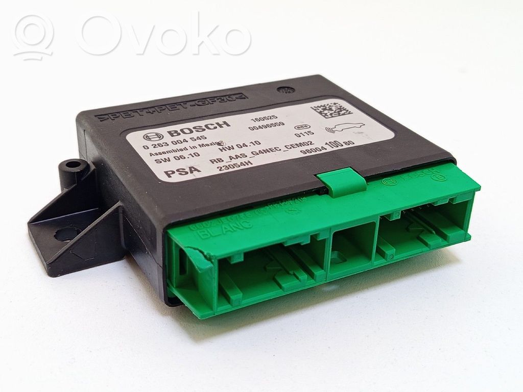 Sonstige Steuergeräte / Module   9800410080,0263004545,BOSCH