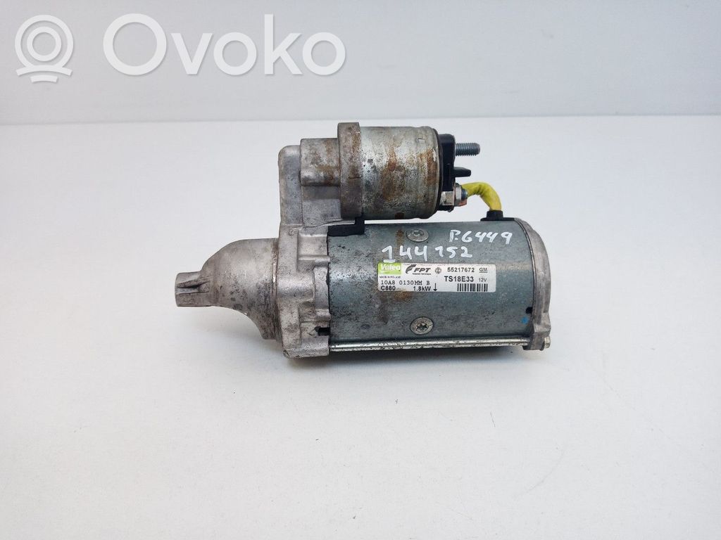 Starter motor   55217672,10A80130MMB,TS18E33,VALEO