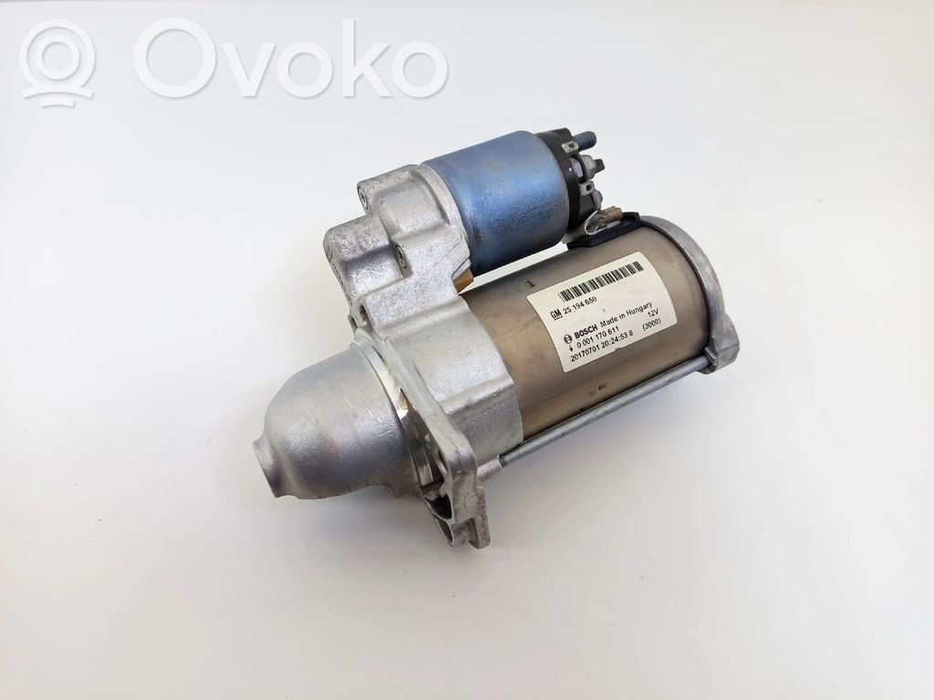 Starteris   25194650,0001170611,BOSCH