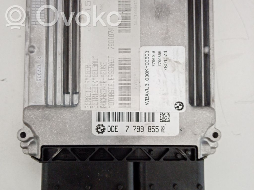 Блок управления двигателя   DDE,779985502,WBAVU31030KY03803