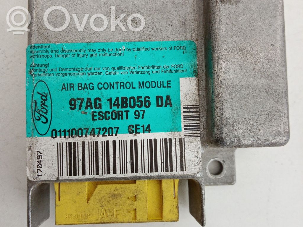 Ford Escort Airbag control unit/module 