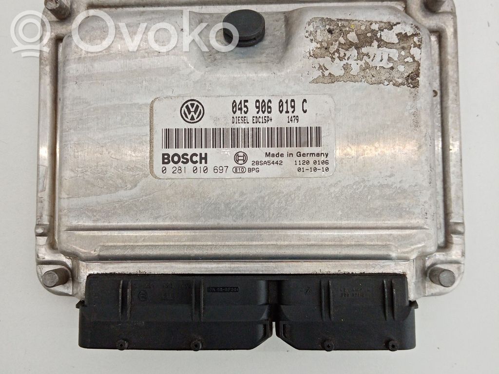 Engine control unit/module   045,019,0281010697,906