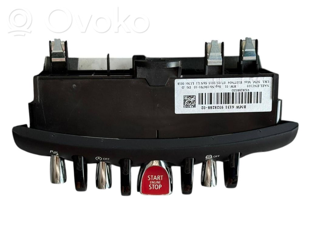 Mini One - Cooper F56 F55 Engine start stop button switch 