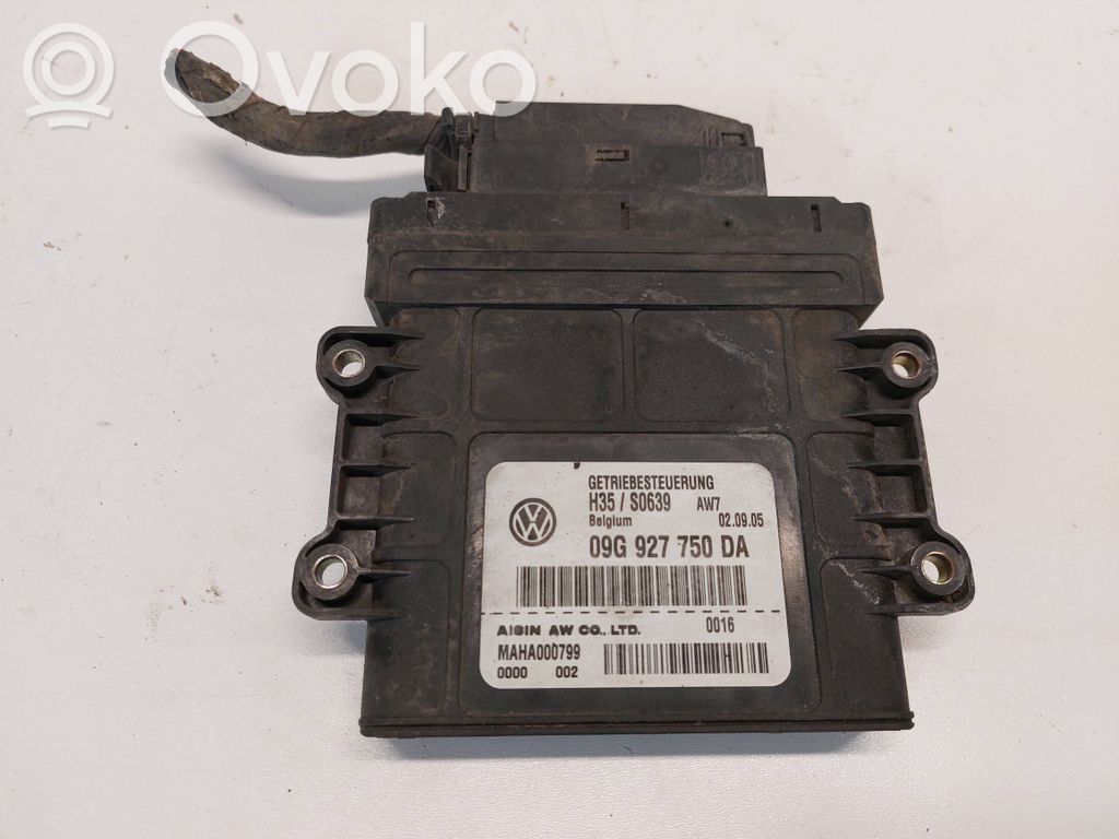 Sterownik / Moduł skrzyni biegów   09G927750DA,09G927750DA,MAHA000799