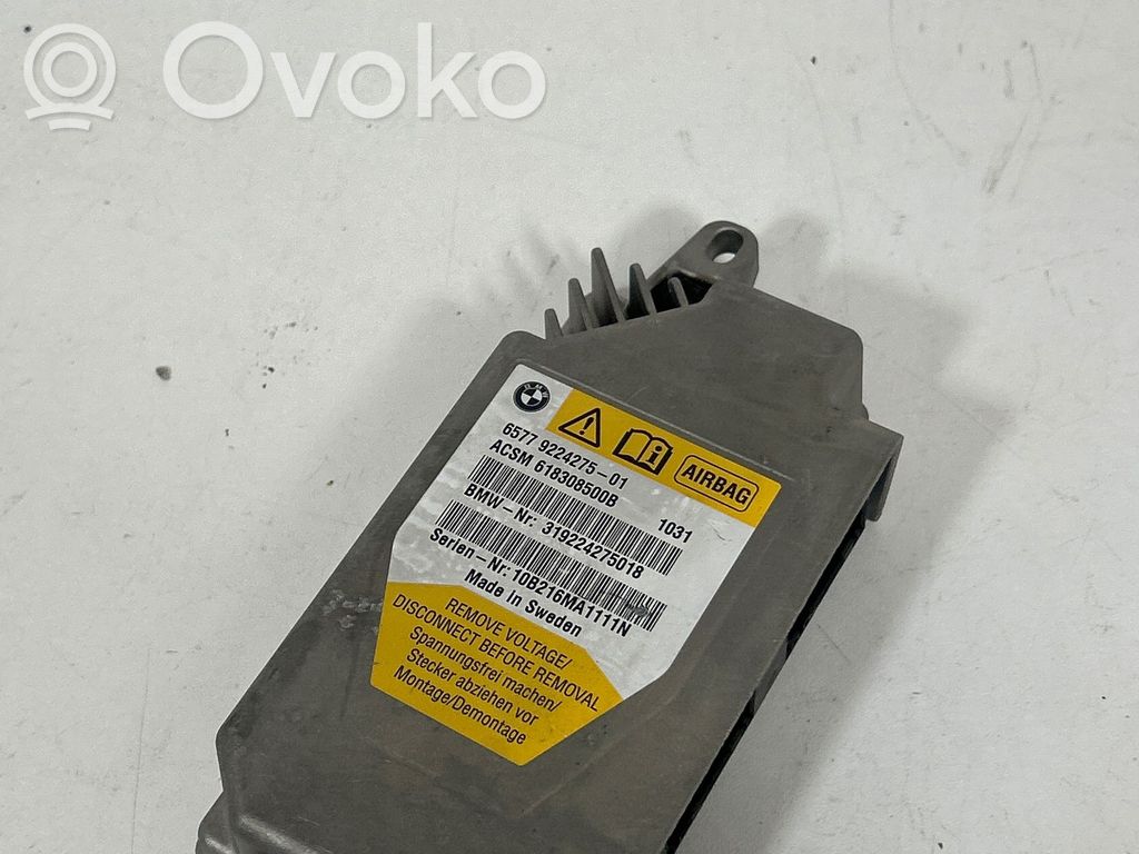 BMW 7 F01 F02 F03 F04 Airbag control unit/module 