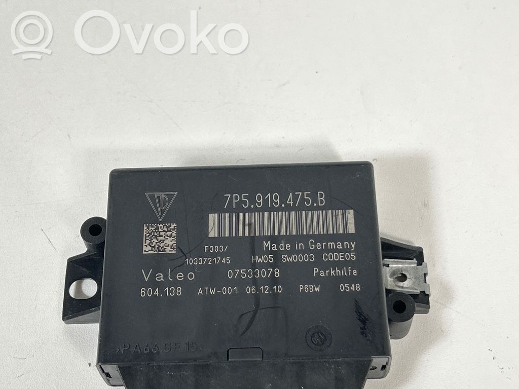 Porsche Cayenne (92A) Parking PDC control unit/module 