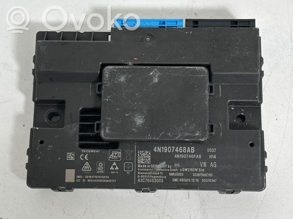 Audi A6 S6 C8 4K Gateway control module 