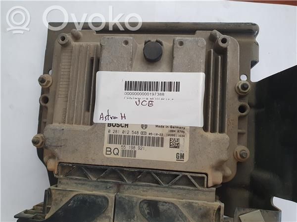 Opel Astra H Engine control unit/module ECU 