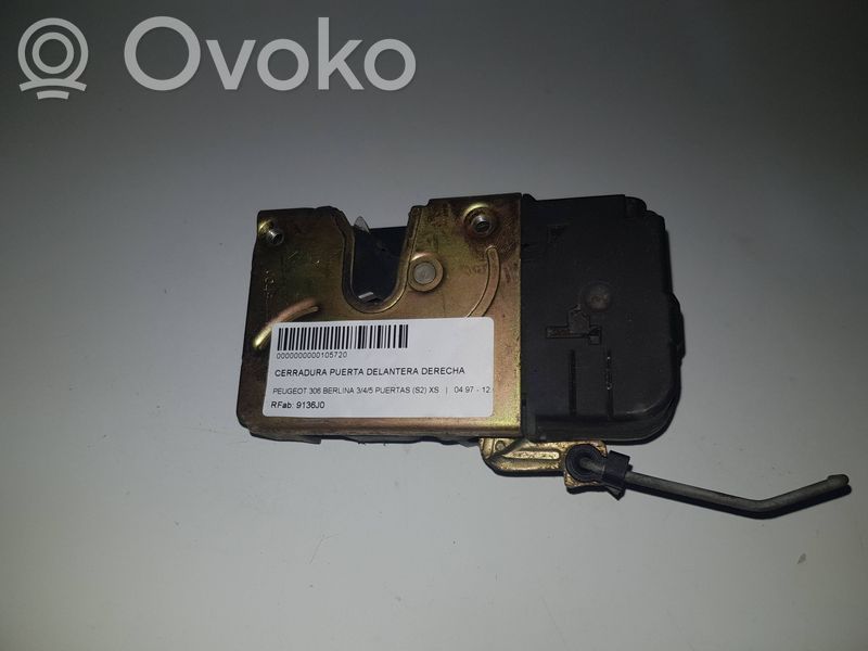 Peugeot 306 Durų spyna (dvidurio) 